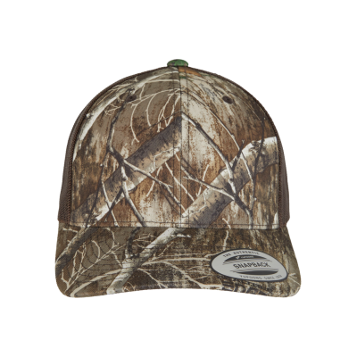 Retro tree camouflage Trucker cap